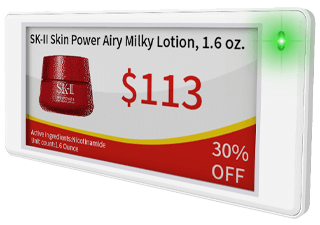 DS Series 2.9 inch ultra-thin electronic shelf label