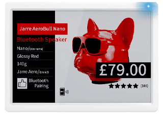 STag Series 11.6 inch large-format electronic shelf display